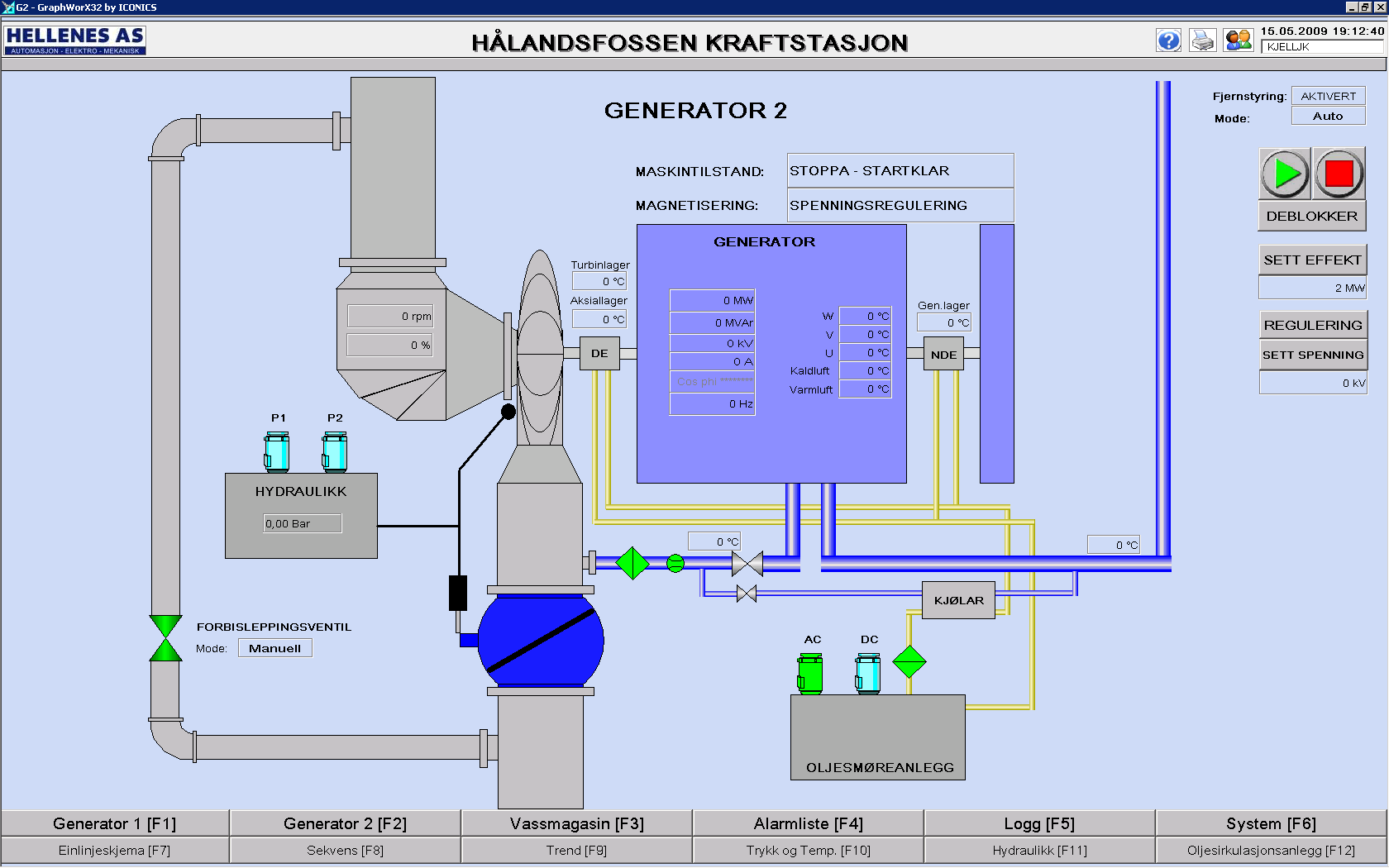 mindre enn pc-skjermen vart dette ikkje muleg å gjennomføre 100 %, men vi løyste det på ein god måte. 6.2.4.