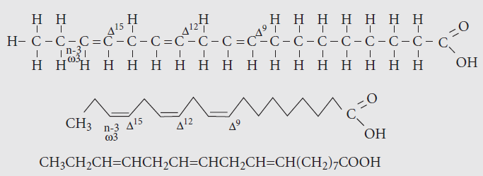 Alfa-Linolensyre (omega-3).