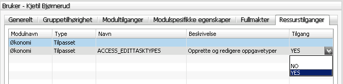 2.6.4. Innstillinger Under innstillinger kan du endre innlogget selskap og/eller år. Innlogget selskap styrer hvilket selskap du kan kjøre/hente rapporter i.