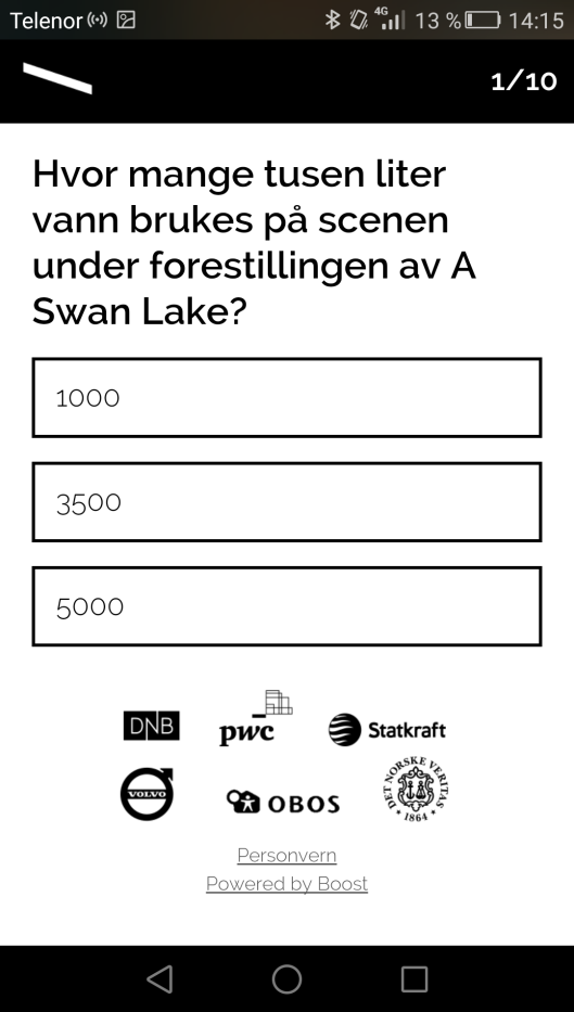 QUIZ PÅ MOBIL