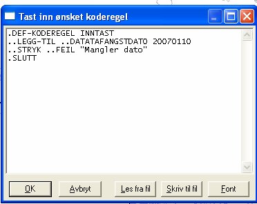 papirutgaven. 9.1 Feil i hode 9.1.1 Feil tegnsett Sosi-standarden lister opp flere alternativer for tillatte tegnsett i sosi-fila.