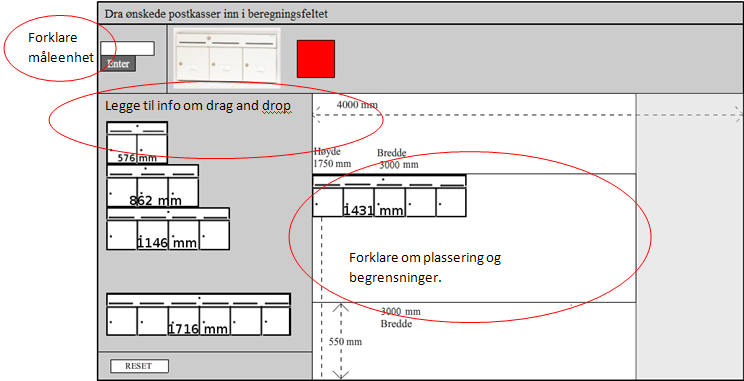 Videre utover de nevnte punktene over syntes brukere at systemet var veldig fint og greit og bruke. Kun tilbakemelding om dårlig forklaringer. Analyse er diagram Dataflytdiagram Admin Postkasseinfo.