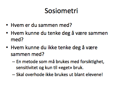 får vitnemål på grunn av manglende vurderingsgrunnlag, fordi de har for mye fravær i faget. En god del av fraværet kan komme på grunn av en generell mistrivsel i faget.