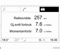 110 Instrumenter og betjeningselementer Stoppeklokke Velg funksjonen. Trykk på OK-knappen eller det venstre innstillingshjulet på rattet for å starte eller stoppe stoppeklokken.