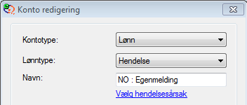 Dette gir mulighet til å splitte en lønnstype for helligdager eller en spesiell dag ut til en annen konto, i dette tilfelle at UB +21 føres på konto nummer 1050.