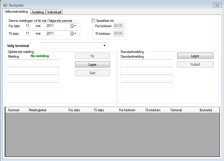 MCA Beskjedkontroll Message Control Application MCA er en forkortelse for Message Control Application. Man kan også trykke Ctrl + M samtidig for å laste MCA Beskjedkontroll.