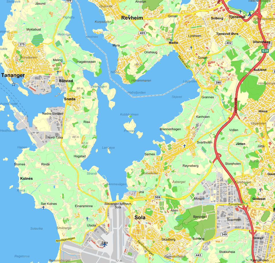 Planbeskrivelse Detaljreguleringsplan sykkelveg fv. 382 Grannessletta Side 10 3 Beskrivelse av eksisterende forhold i planområdet 3.