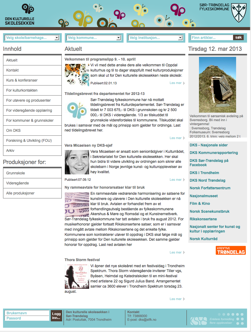 MER INFORMASJON OM TILBUDET I DEN KULTURELLE SKOLESEKKEN Fullstendig informasjon om produksjonene, tekniske krav, tidspunkt og annet finner du på www.