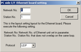 2.4.3.3 Kommunikasjon direkte med Master-PLS via ethernet-modulen Tilbake i Transfer Setup-vinduet via Connection Destination og Current Connection. Dobbeltklikker vi på Ethernet board-ikonet.