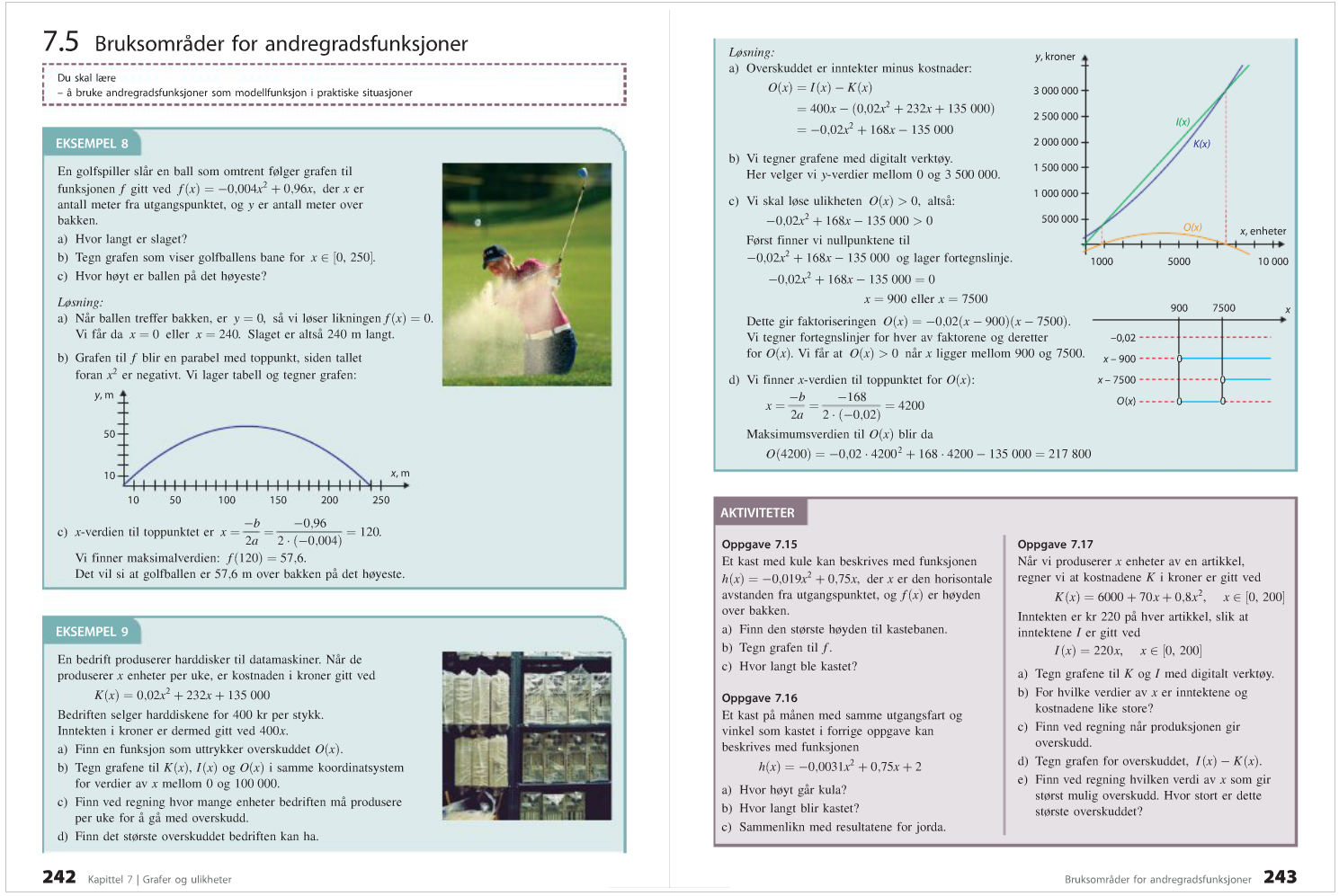 Figur 15: Et typisk delkapittel i Sigma.