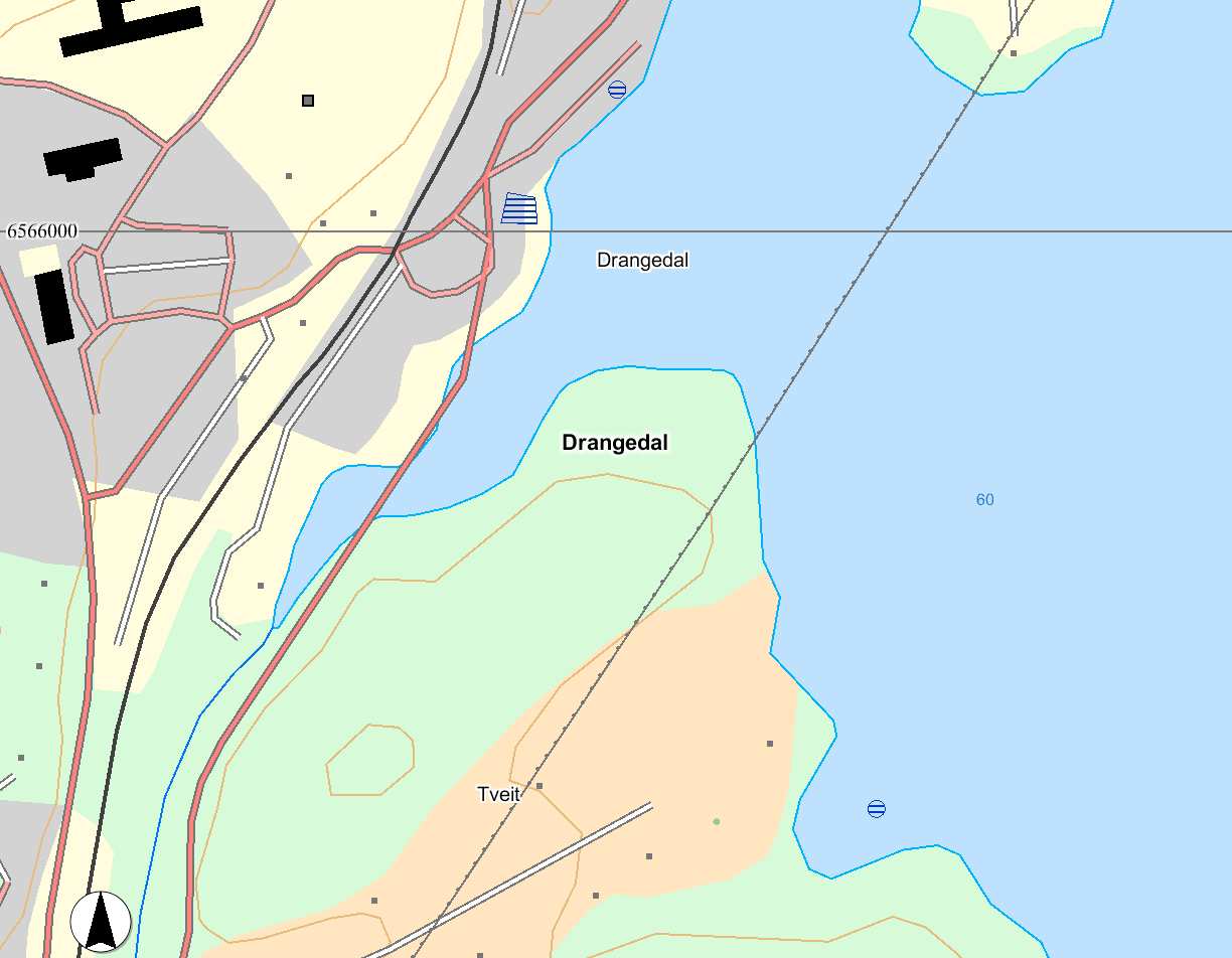 brukefrekvensen er ikke dokumentert. Det sydligste området er Tveit, badeområde (ID FS00001370) og ligger utenfor planområdet.