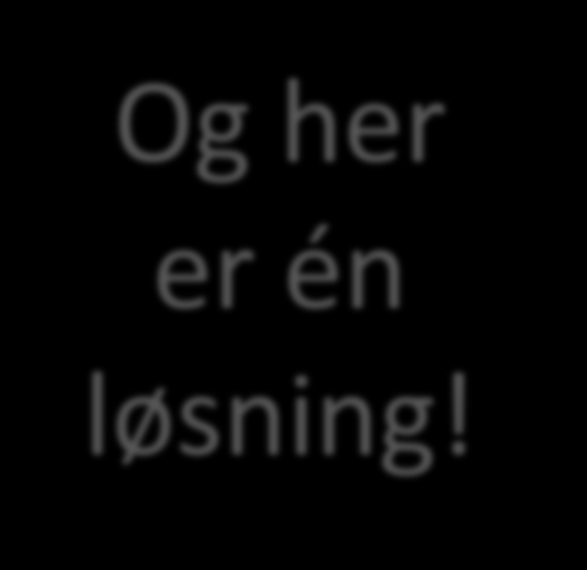 løsning!