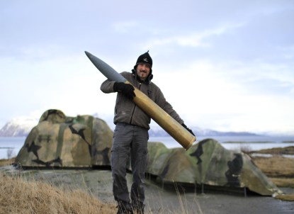 Meløyvær fort med sine Bofors 120 mm kanoner er unik i verdenssammenheng.