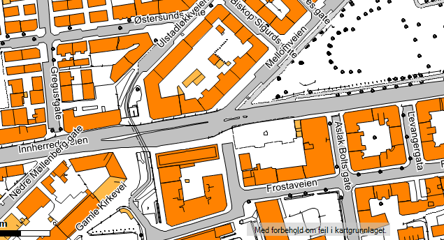 4 1 3v 3 Tabell 11: Biltrafikk i ettermiddagsrushet i krysset Mellomveien/Innherredsveien med og uten bussprioritering.