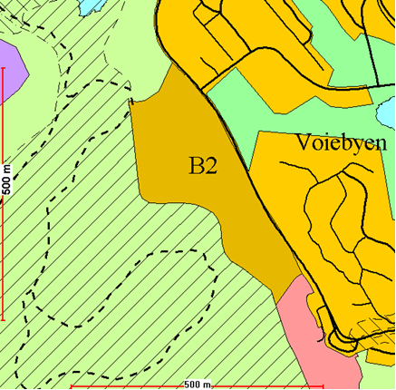 Midlertidig barnehage i Voie Ringvei 60 blir forsynt av en jordkabel fra Agder Energi sin nettstasjon 445- Skuteveien 2.