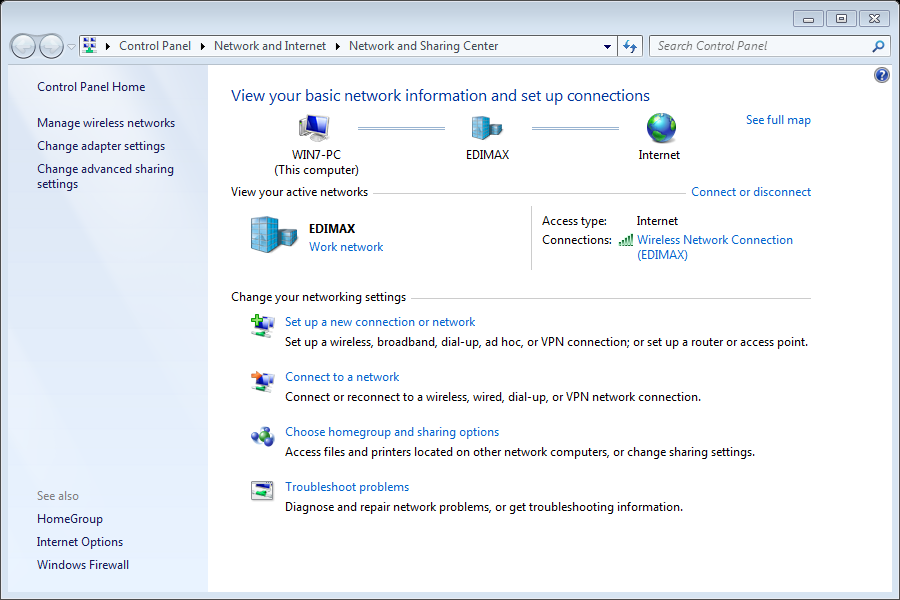 Deaktiver. V-3. Windows 7 Gå til Start > Kontrollpanel.