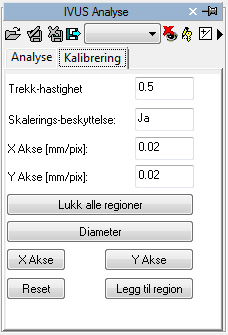 12.3.2 LONGITUDINAL REKONSTRUKSJON KALIBRERING Den longitudinale rekonstruksjonens kalibrerings-faktor er ikke direkte satt opp men er importert fra bildets rekonstruksjon ved utførelse.