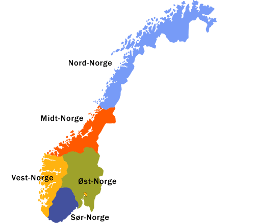 Skatteetaten har 14 kjerneprosesser Skattedirektoratet Skatt nord Skatt Midt-Norge Skatt vest Skatt