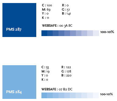 Farver Velg gjerne én farve eller et begrenset fargespekter og hold fast ved dette. For mange farver gir lett et rotete uttrykk som skaper visuell støy.