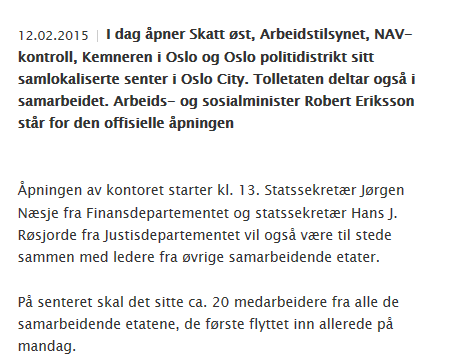 Hvordan unngå sosial dumping kunnskap og samhandling Flere næringslivskontakter i politiet Av Arne Røed Simonsen, 14.01.