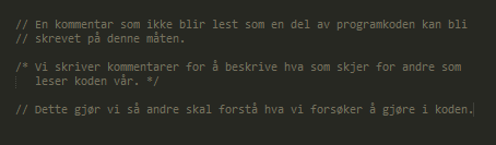 PSUEDOKODE Pseudokode er en måte å planlegge kode på Man