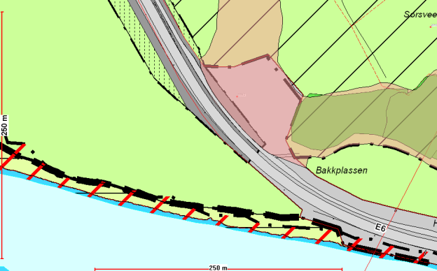 Melhus kommune 6 Endringen av planområdet ved en utvidelse mot sør vil berøre en registrert forekomst av en viktig naturtype, Sørvendte berg og rasmarker, av nasjonal verdi.