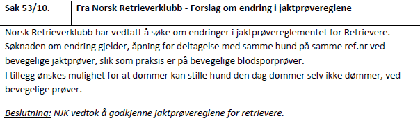 5. Jaktkurs SJK ønsker kurs og opplæring på alle nivåer.