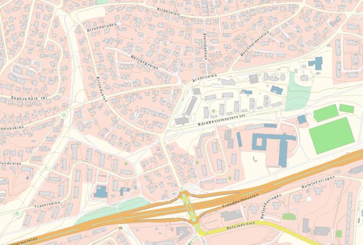 KONSEKVENSUTREDNING 83 (119) skisenter. Tonsenhagen torg er en møteplass og et viktig målpunkt i seg selv, og dekker også befolkningstette områder langs og øst for Selvbyggerveien.