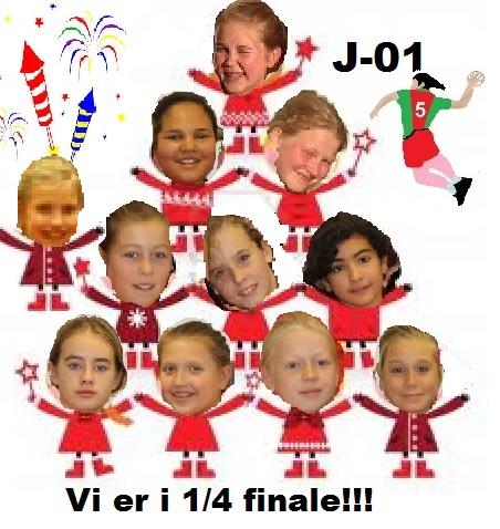 20/12-13 Håndballgruppa ønsker alle en riktig GOD JUL -------------------------------------------------------------------------------------- 19/12-13 J12 videre til 1/4 finale etter Golden Goal TUSEN