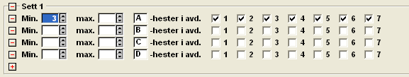 Det er nå klart for å redusere systemet. I dette eksempel gjør vi det med hjelp av ABCD-metoden, klikk på arkfanen ABCD.