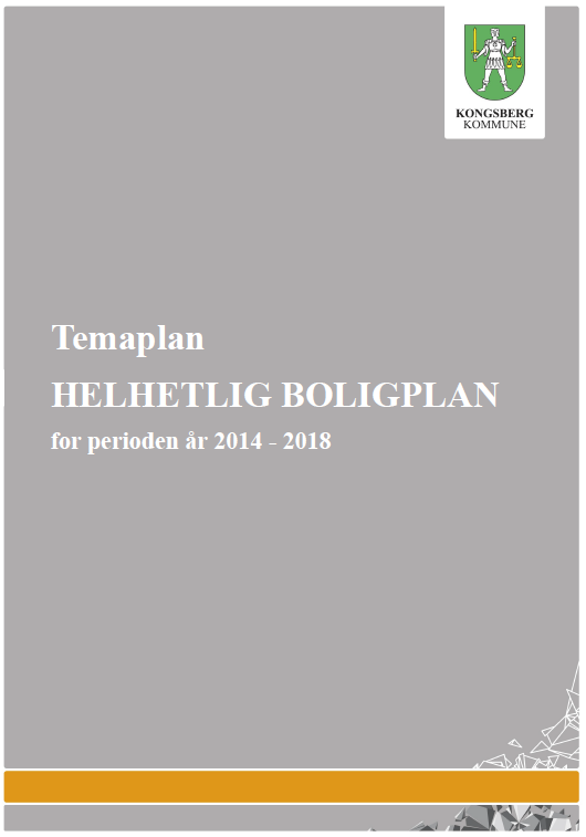 Kongsberg kommune Boligplan TEMAPLAN: