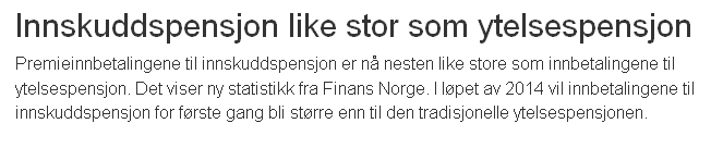 Fra FNO i