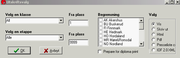 lønner seg å registrere alle lagene først, og registrere lagoppstilling i etterkant. Merk: Endringer i stafett vinduet blir ikke alltid oppdatert autom atisk.