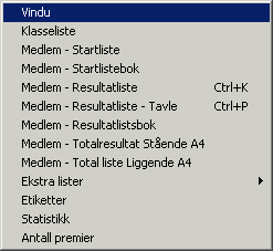 På klassene må man fylle ut kjønnsfeltet riktig. Bruk M og K for menn og kvinner og X for klasser som er tvekjønnede. I tillegg må man i klasseregisteret angi fra til alder.