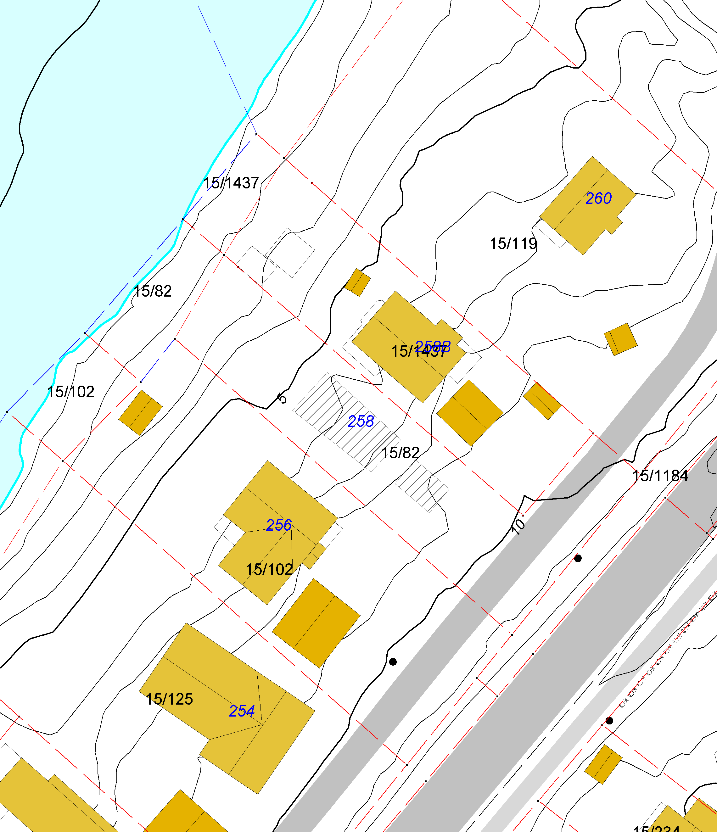 GRUNNKART Tromsø kommune Byutvikling Adresse: Tromsøysundvegen 25B Gnr/Bnr: 15/82 Målestokk: 1:500 Koordinatsyst.