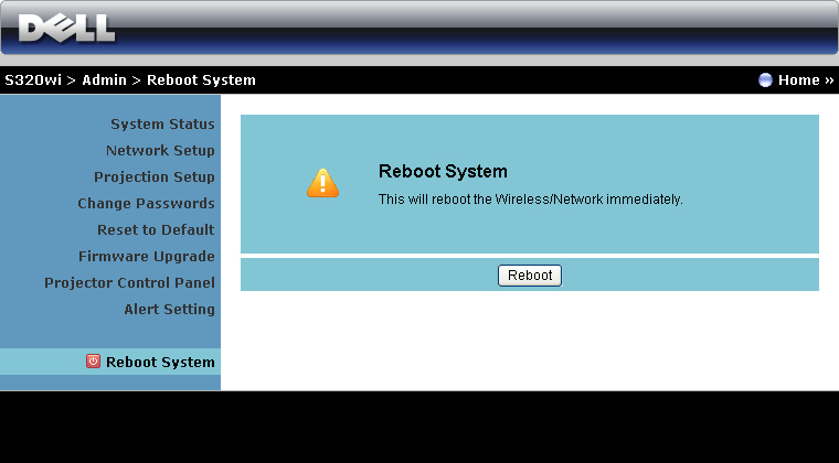 Reboot System (Omstart system)