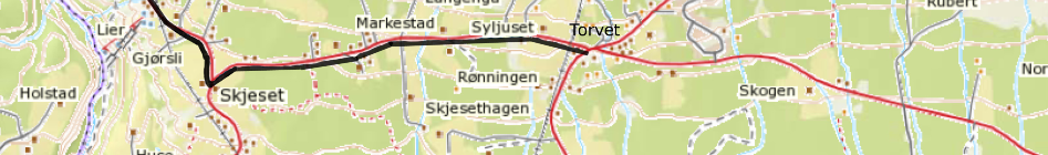 3.3 Alternativ 3. Opprusting av skogsbilveg fra uttaket til Brennsæter, opprusting av Brennsætervegen og del av skogsbilvegen.