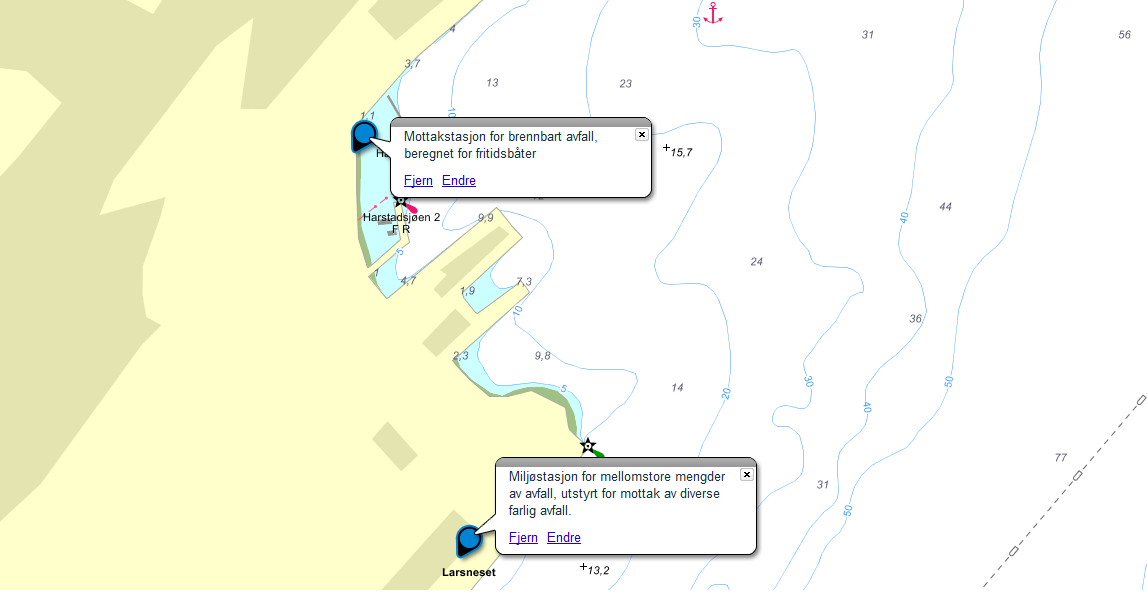 1.5.1.7 Mottaksanleggenes plassering 1.5.2 ISPS-gebyr 1.5.2.1 Generelt ISPS-koden (The International Ship and Port Facility Security Code) er utarbeidet av FNs sjøfartsorganisasjon IMO, og ble vedtatt 12.