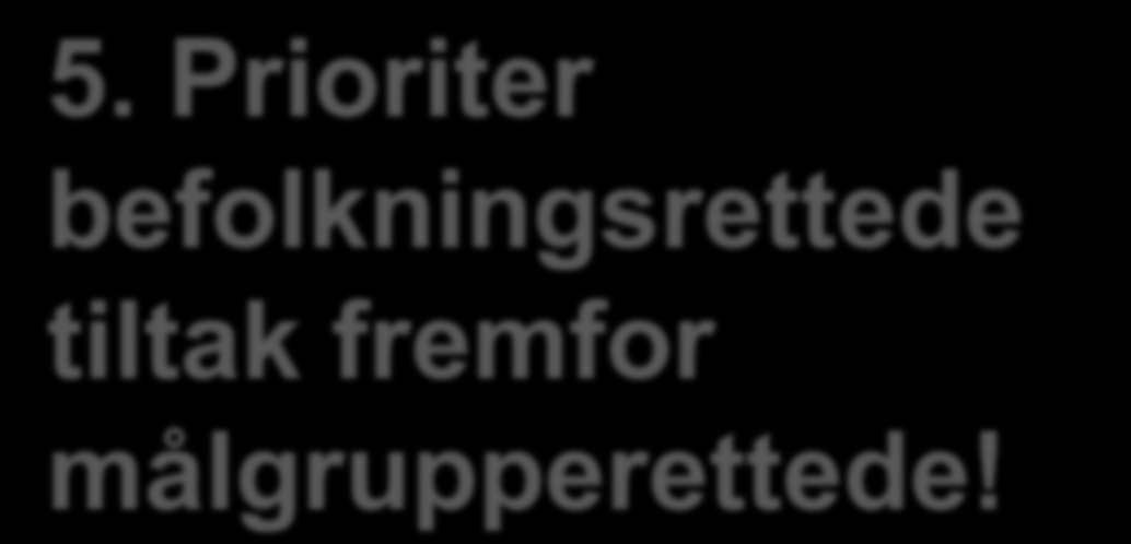 5. Prioriter