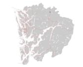 6. Området Ulvund Ulvund ligger i Myrkdalen i Voss kommune, i Hordaland fylke. Gården Ulvund (gnr 265) ligger i den søndre delen av Myrkdalen, nærmere bestemt på nordøstsida av Myrkdalsvannet.