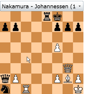 Simen Agdestein gav Nakamura kamp til døra, men måtte gi tapt i armageddon-partiet etter 2-2 i finalespillet. Lahno tok 3.plassen etter å ha holdt remis i armagdeddon-partiet.