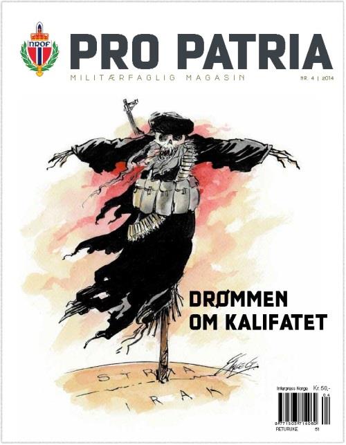 4.5 Pro Patria Pro Patria er et helt avgjørende bidrag i NROFs informasjonsvirksomhet. Bladet er et kvalitetsblad og er etterspurt. Det har ry på seg for å være lettlest og redaksjonelt troverdig.