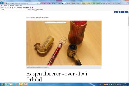 » «Er hasj noe som «alle» prøver?