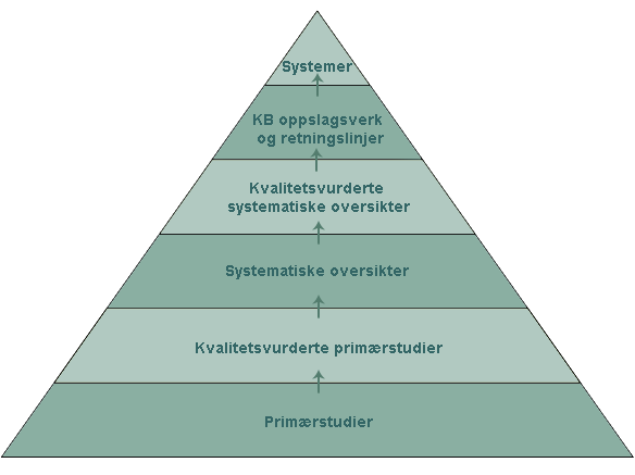 Kunnskapspyramiden forskningsbasert kunnskap Framtidens
