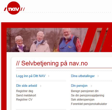 om du vil ta ut 100 % - om du vil jobbe i tillegg og hvor