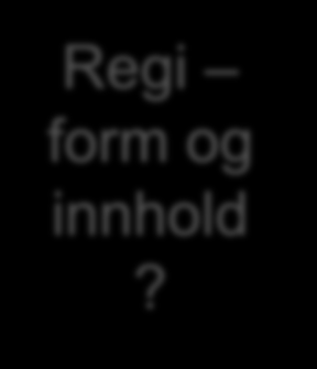 Se omtale v/dosent Knut Roald i KS-rapporten Kom Nærmere! (s. 51) Wells læringssyklus (Etter Ottesen 2007) Regi form og innhold?