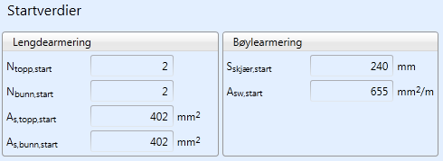 Versjon 1.4 ISY Design Vanlige nybegynnerfeil Overdekninger Når du har krysset av for å bruke standardverdier for overdekninger, blir disse beregnet påny når du endrer eksponeringsklasse.