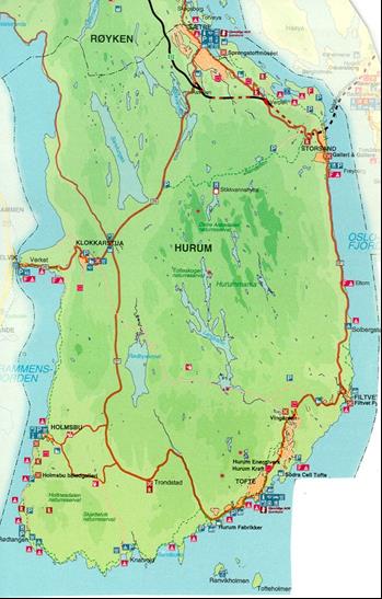 3 Om Hurum kommune 3.1 Generelt Hurum har et variert næringsliv med gode offentlige tjenestetilbud og stort innslag av hjørnesteinsindustri.