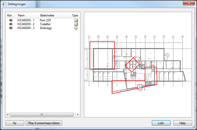 3 Filtype Type filer Bim Egne figurfiler Dwg/Cfi Innsatte filer fra Brukemappen Logo.bmp Logo-fil Ard Egne produktdatabaser Lib Egne symbolbibliotek Elp-nos.