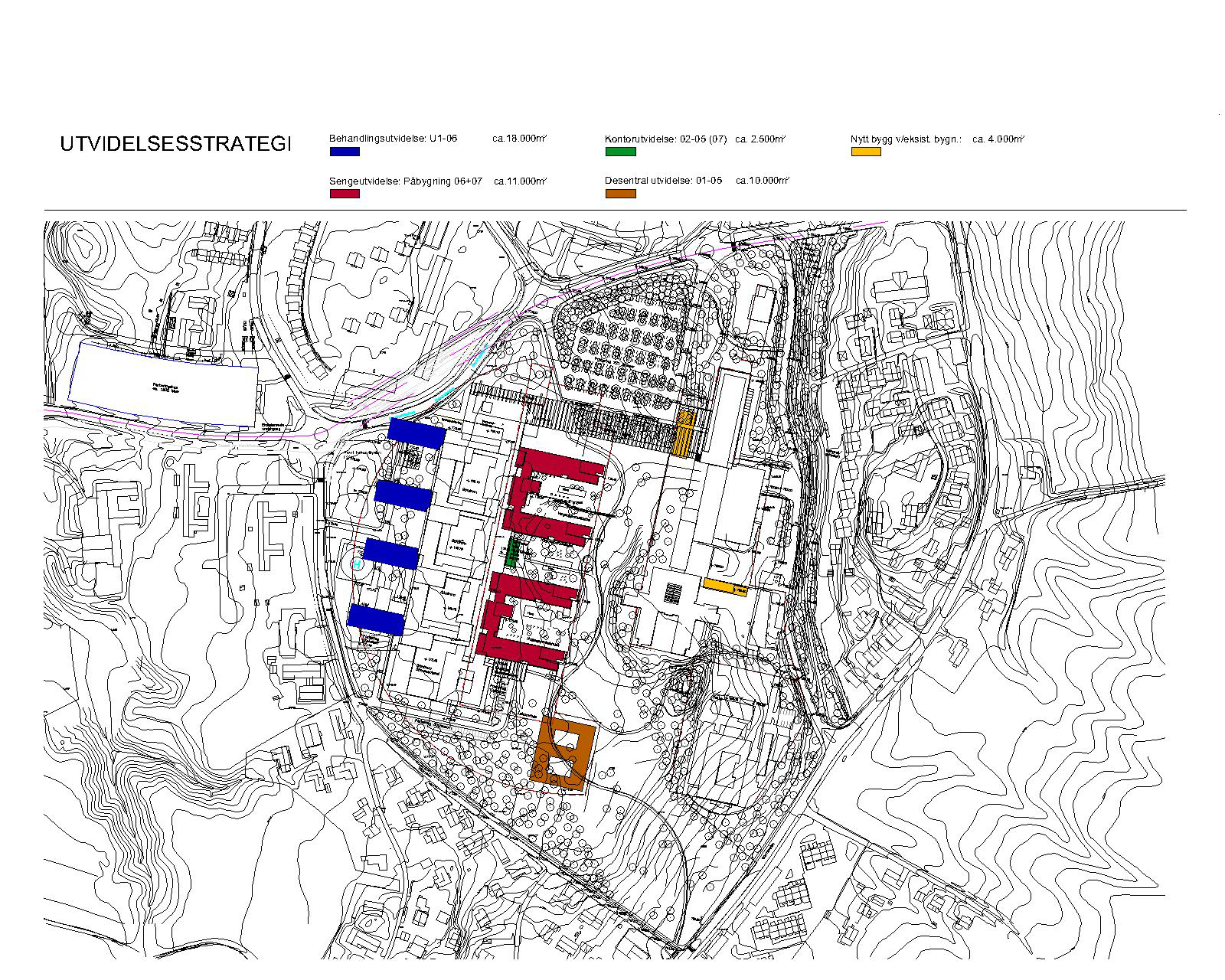 Påbygg og tilbygg Elastisitet tas hensyn til ved at man planlegger for fremtidig utviklingsmønster, henholdsvis gjennom muligheten for påbygg og/eller tilbygg.